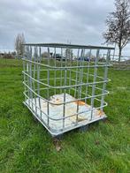 IBC kratten met stalen bodem, Minder dan 3 m³, Ophalen