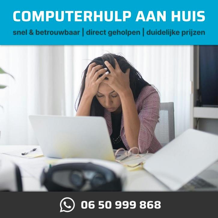 Computerhulp aan huis | PC hulp | WiFi | Drenthe | v.a. €15, Diensten en Vakmensen, Computer en Internet experts, Beveiliging en Viruspreventie