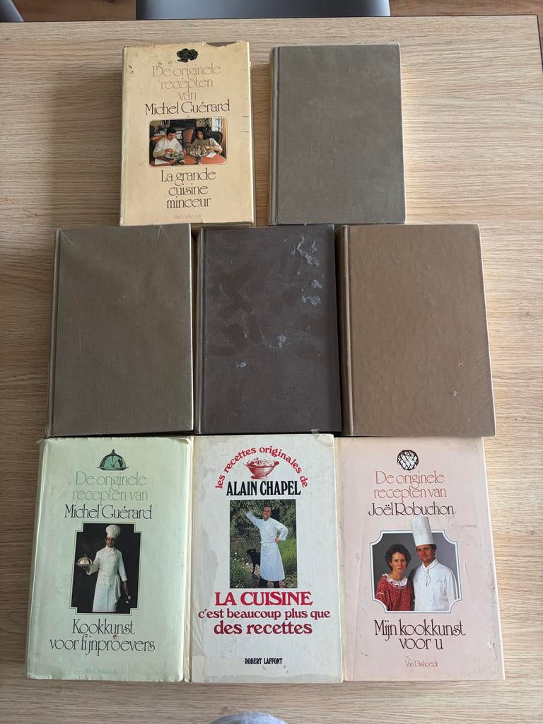 Klassieke kookboeken haute cuisine best zeldzaam, Ophalen of Verzenden, Gelezen, Europa