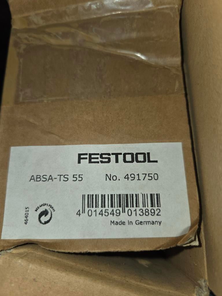 Festool ABSA-TS 55 afdekking NIEUW, Invalzaag, Nieuw, Ophalen of Verzenden, 30 tot 70 mm
