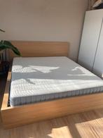 Complete IKEA 2-persoons bedset 180x200, Wit, Tweepersoons, Ophalen of Verzenden, Zo goed als nieuw