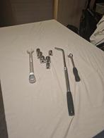 Wielmoersleutel set met doppen en ratel, Auto diversen, Ophalen, Gebruikt