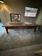 ZÉÉR grote salontafel origineel van HOFFZ, Ophalen, Teakhout, 50 tot 100 cm, Zo goed als nieuw