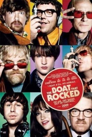 THE  BOAT  THAT  ROCKED( PIRATE  RADIO )      filmposter., Verzamelen, Verzenden, Nieuw, Poster, Artwork of Schilderij