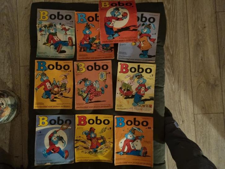 10  Bobo Tijdschriften Collectie - Vintage Voorleesbladen, Boeken, Strips | Comics, Gelezen, Ophalen of Verzenden