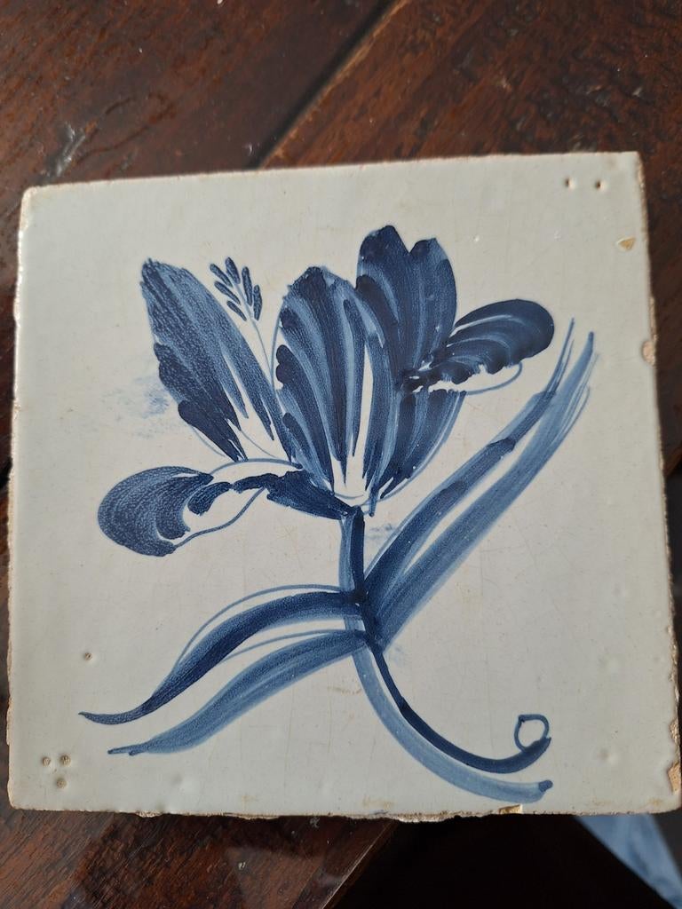 Antieke friese tegel, Antiek en Kunst, Ophalen of Verzenden