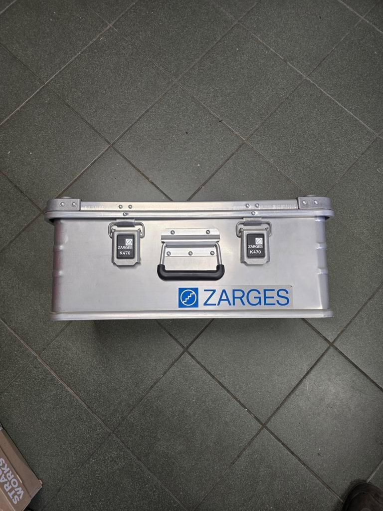 Zarges k470 alluminium kist, Ophalen, Zo goed als nieuw