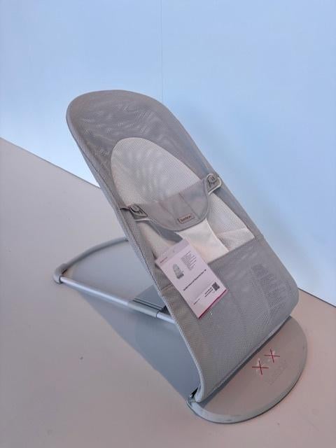 BabyBjörn Balance Soft Wipstoel Mesh Silver / Wit, Kinderen en Baby's, Wipstoeltjes, Verstelbaar, Wipstoel, Zo goed als nieuw