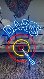 Neon bord darts lamp, Huis en Inrichting, Lampen | Wandlampen, Ophalen