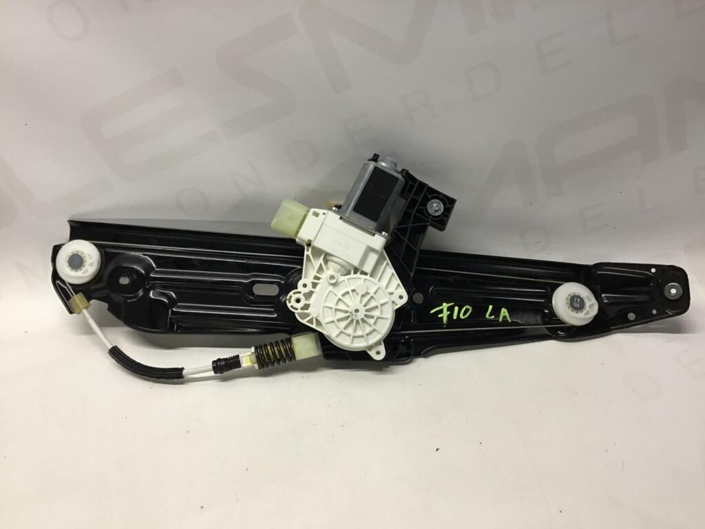 Raammechanisme linksachter BMW 5-serie F10 ('10-'17) 924455, Gebruikt, -, -, Ophalen of Verzenden