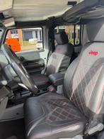 ‼️JEEP WRANGLER JK 3.8 V6 EXTREME HARD/SOFTTOP YOUNGTIMER‼️, Auto's, Jeep, Automaat, Zwart, 2000 kg, Leder