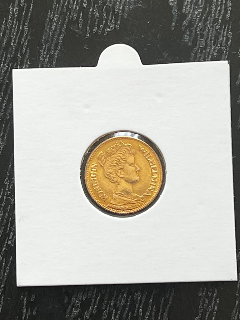 Gouden 5 Gulden 1912, Ophalen, Koningin Wilhelmina, 5 gulden