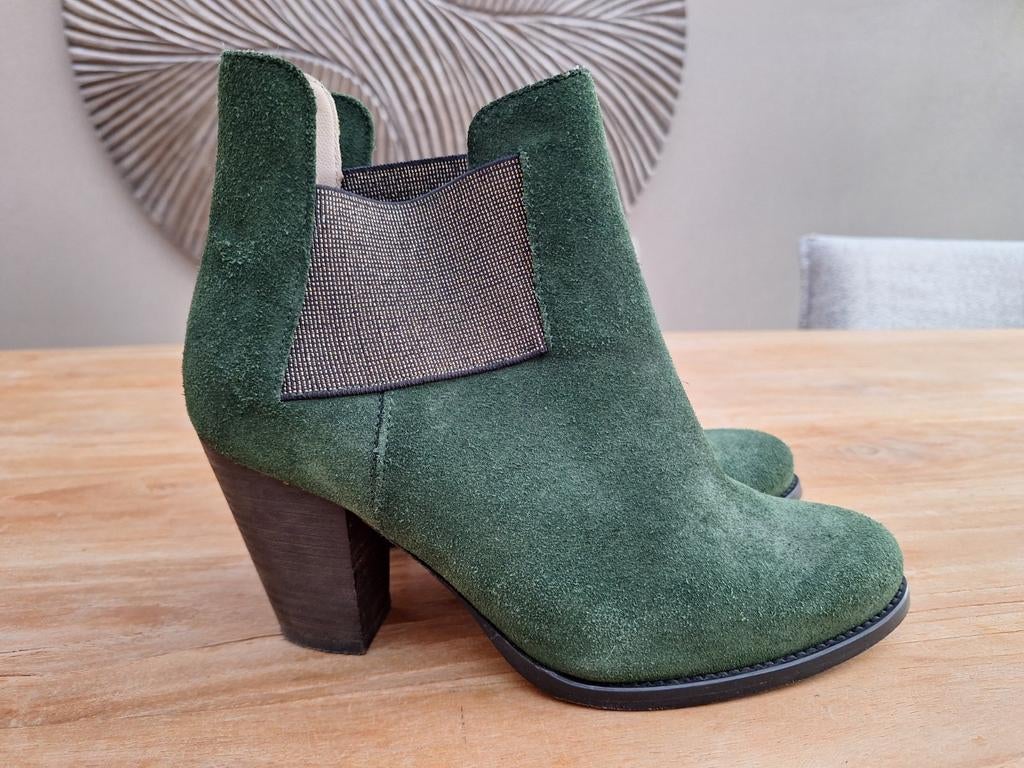 Zgan, prachtige enkellaarsjes Kop en Staart,  37, Kleding | Dames, Lage of Enkellaarzen, Kop en staart, Ophalen of Verzenden, Zo goed als nieuw