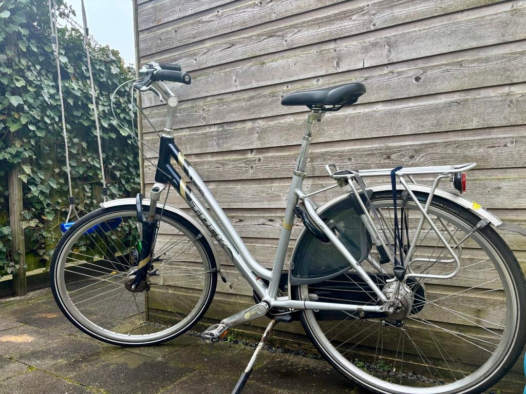 Stationsfiets Trek L300 navigator - Goede staat, Ophalen, Gebruikt, Overige merken, Versnellingen