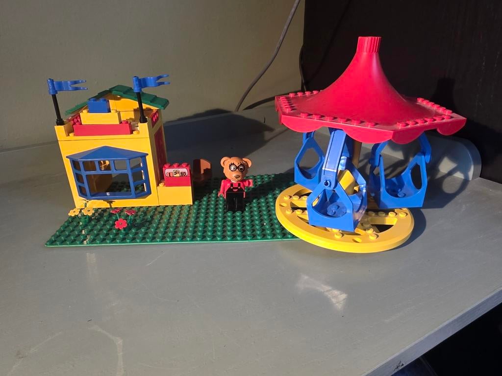 Lego Fabuland Merry Go Round 3668, Ophalen of Verzenden, Gebruikt, Complete set, Lego