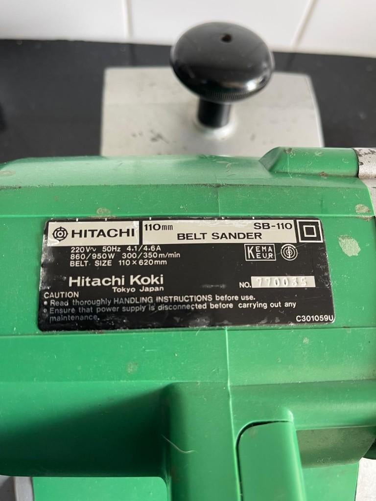 Bandschuurmachine, Ophalen of Verzenden, Gebruikt, 600 tot 1200 watt, Bandschuurmachine