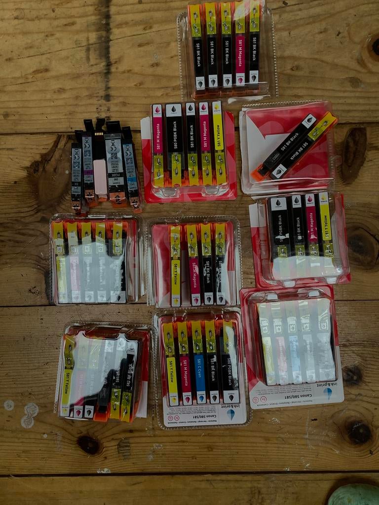 Canon 580/581 Cartridges - Nieuw!, Ophalen of Verzenden, Nieuw, Cartridge