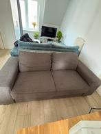 Comfortabele grijze bank - 2-3 persoons - Goede staat, Huis en Inrichting, Ophalen, 150 tot 200 cm, Driepersoons, 75 tot 100 cm