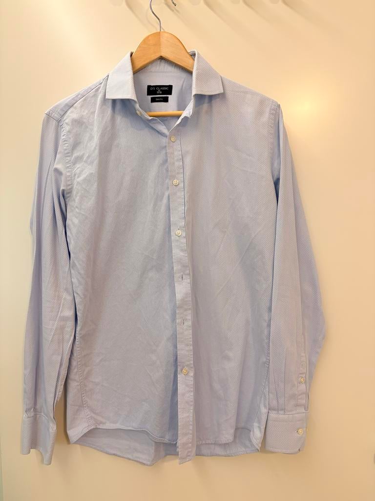 Overhemden met diverse kleuren, Kleding | Heren, Ophalen of Verzenden, Gedragen, Blauw, Halswijdte 39/40 (M)