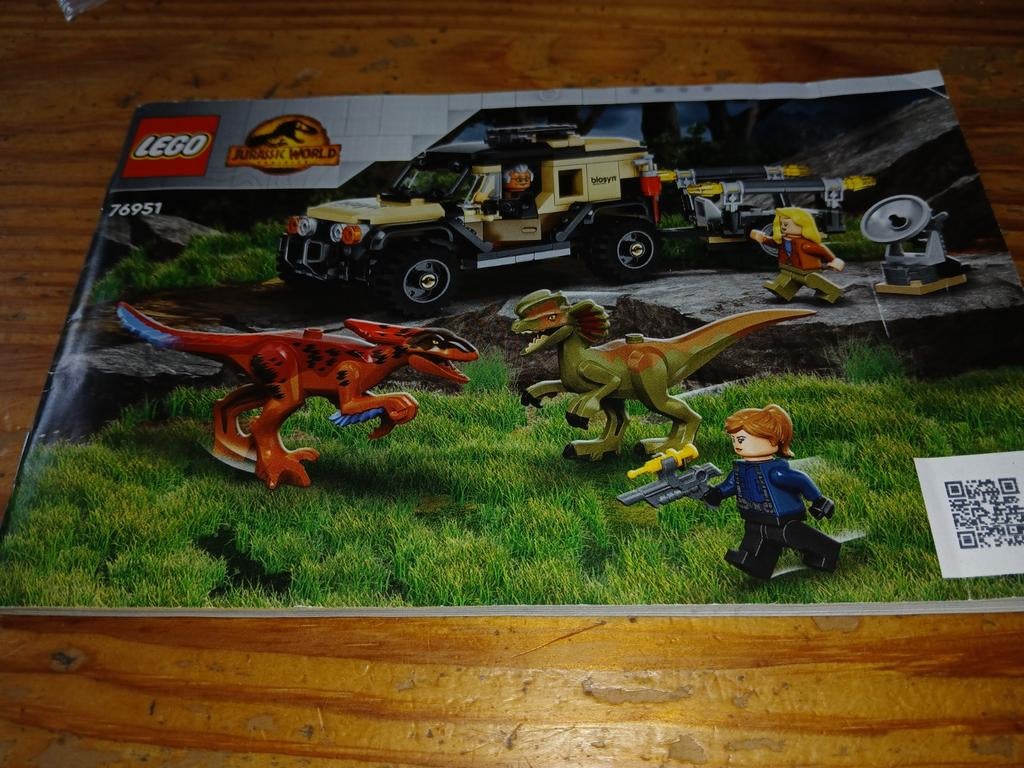 lego jurassic world, Ophalen of Verzenden, Zo goed als nieuw