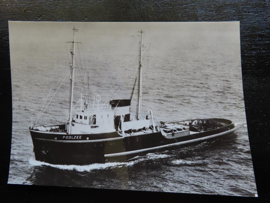 ansichtkaart sleepboot "Poolzee" Smit& co, Ophalen of Verzenden, Gebruikt, Motorboot, Kaart, Foto of Prent