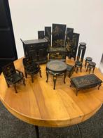 Een prachtige oude en unieke set Chinese meubeltjes., Ophalen of Verzenden, Poppenhuis