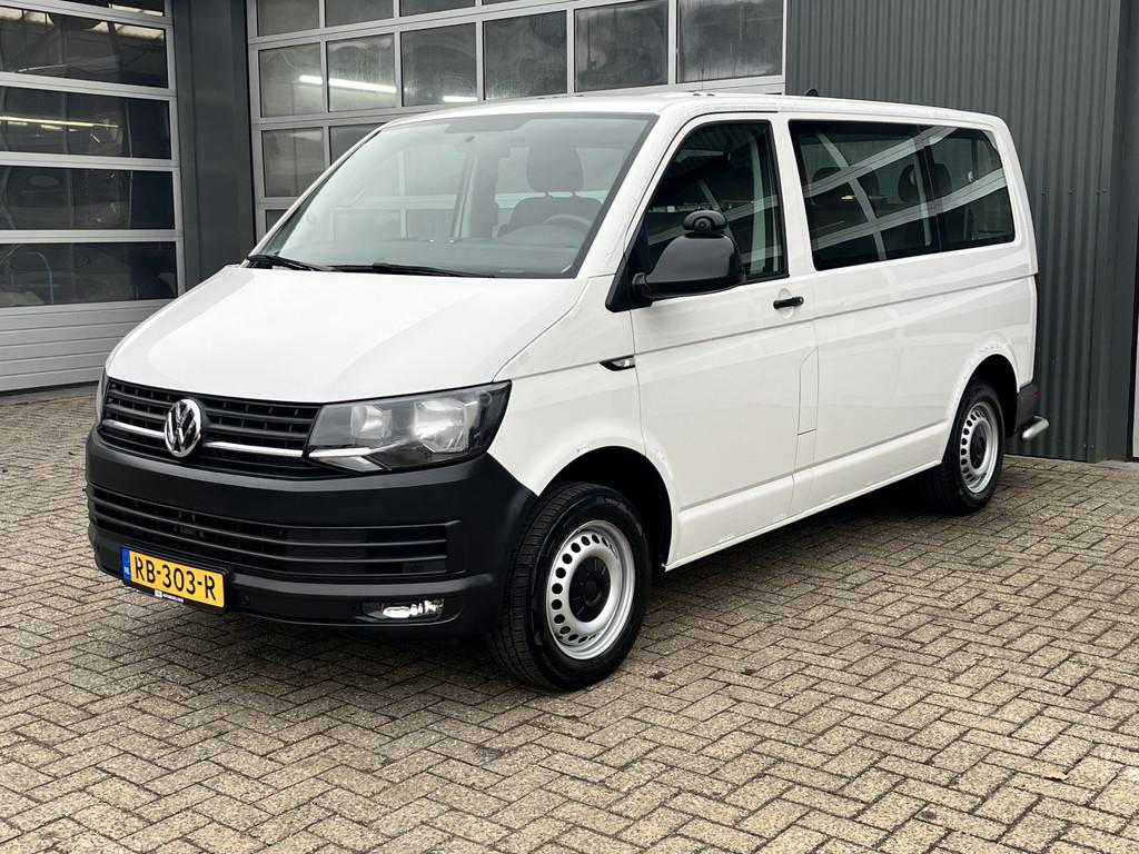Volkswagen Transporter Kombi 2.0 TDI L1H1 BTW EN BPM VRIJ! E, Auto's, Volkswagen, Stof, Gebruikt, 150 pk, 2500 kg