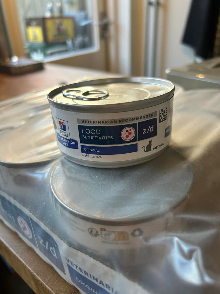 Gratis af te halen kattenvoer Hills sensitive, Ophalen, Kat