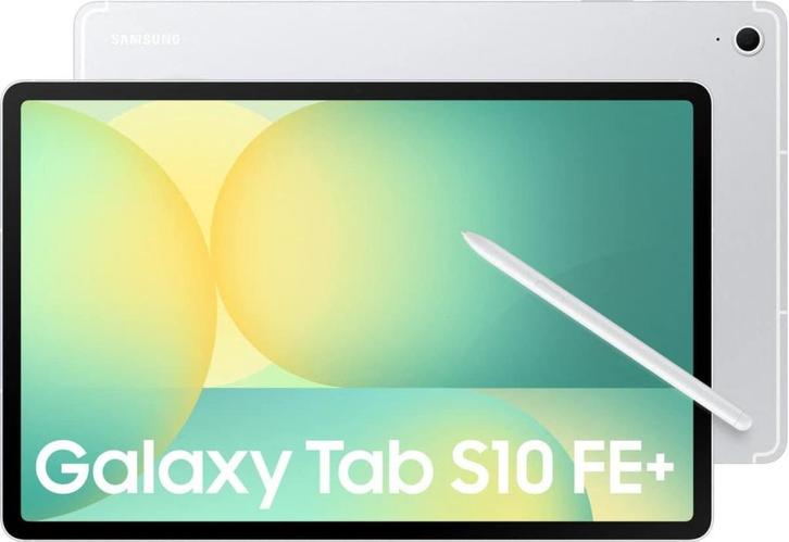 Samsung Galaxy Tab S10 FE Plus - Wifi - 128GB - Silver, Computers en Software, Android Tablets, Nieuw, Wi-Fi, 13 inch of meer