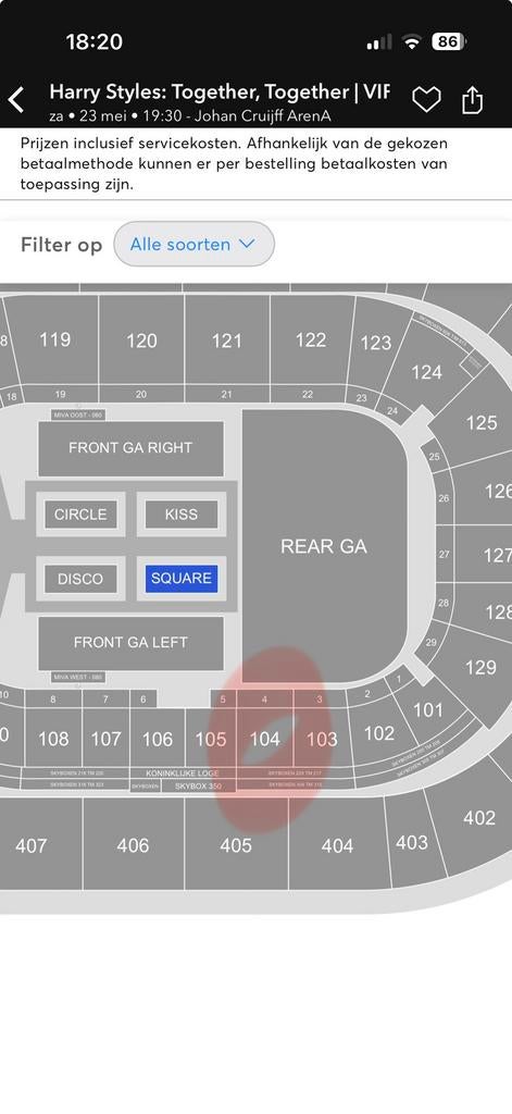 2e kaartje gratis  - concert Harry Styles - 2 of 4 tickets❤️, Twee personen, Juni