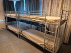 4x IKEA metalen stapelbedden, Ophalen, Gebruikt, Hoogslaper