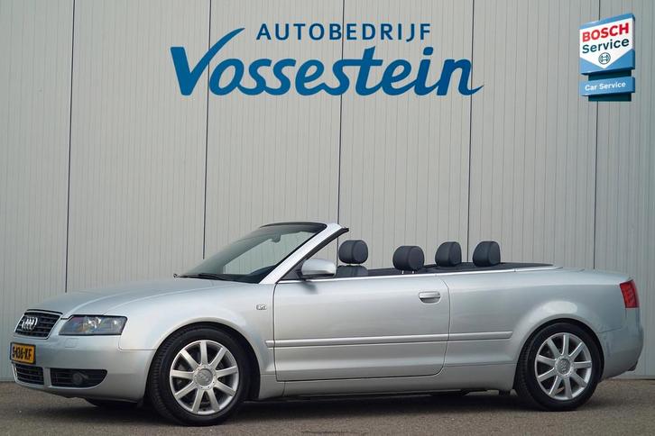 Audi A4 Cabriolet 3.0 V6 Exclusive / Leder / Trekhaak / Stoe, Auto's, Audi, Bedrijf, Te koop, A4, ABS, Airbags, Airconditioning