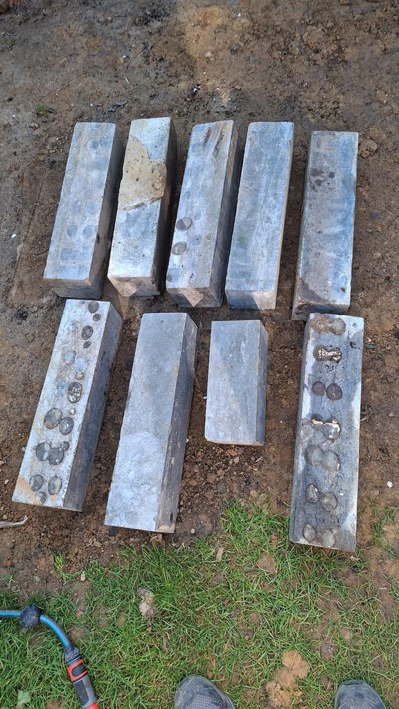 Stapelblokken tuin, Ophalen, Blok, Zo goed als nieuw, Beton