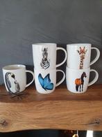 8 nieuwe animal friends mokken, Ophalen of Verzenden, Nieuw, Overige stijlen, Kop(pen) en/of Schotel(s)