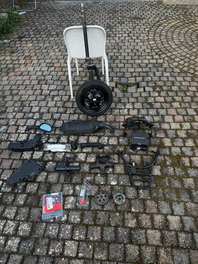 Scooter onderdelen - Alles moet weg!, Gebruikt, Overige typen, Ophalen, Overige merken