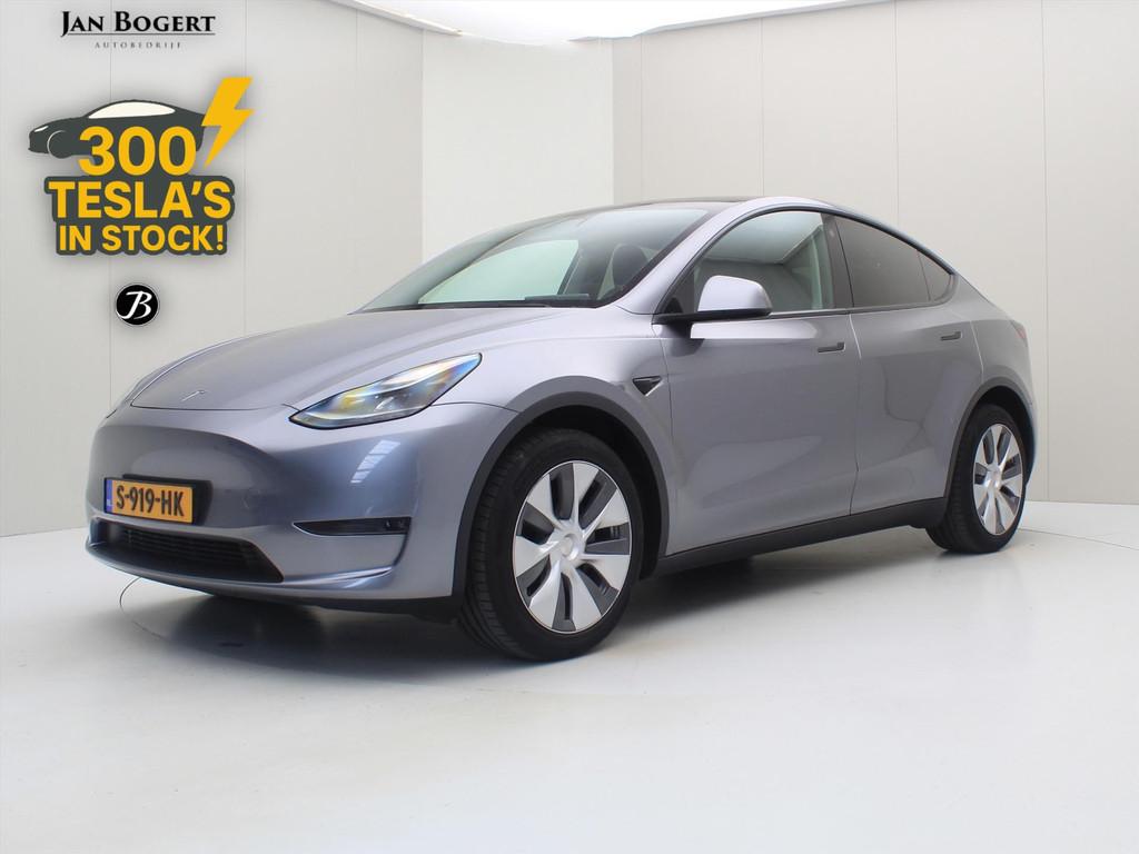 Tesla Model Y Long Range 351pk AWD 93% SoH [ QUICKSILVER+19, Auto's, Tesla, Gebruikt, Zwart, Origineel Nederlands, 351 pk