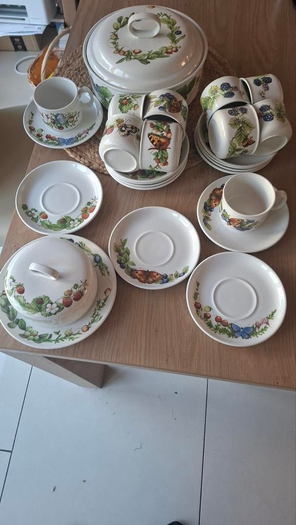 Marjolein Bastin (Libelle) Servies J&G Meakin - 26-delig, Ophalen of Verzenden