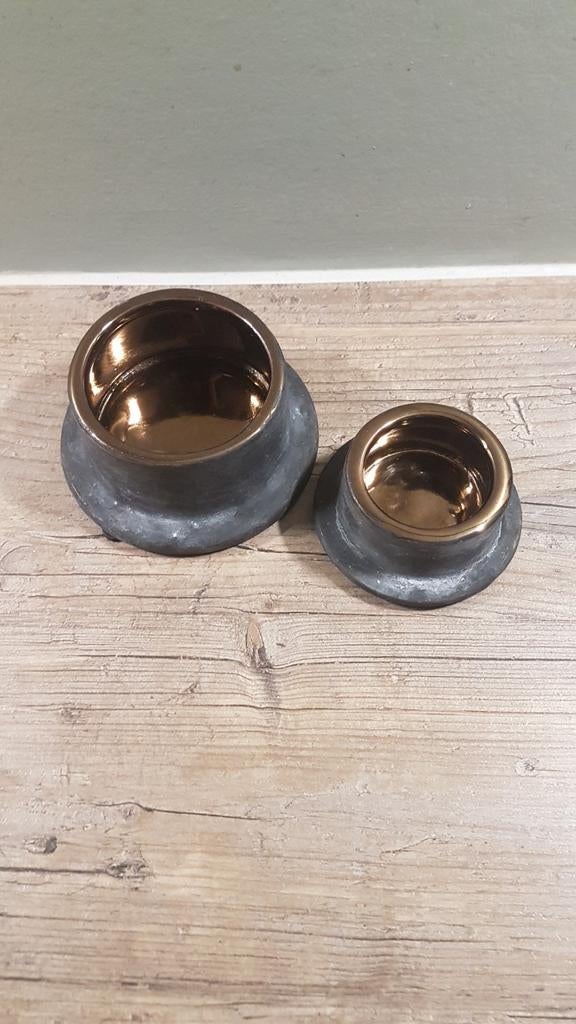 Brynxz waxinehouders, Huis en Inrichting, Woonaccessoires | Kandelaars en Kaarsen, Overige materialen, Zwart, Ophalen of Verzenden