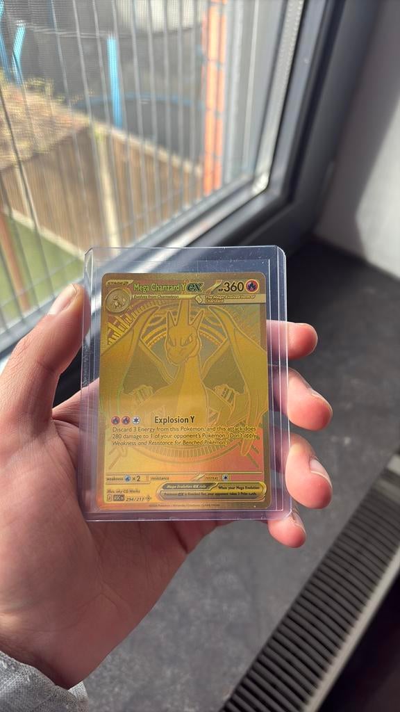 Mega charizard Y Ex 294 NM, Hobby en Vrije tijd, Verzamelkaartspellen | Pokémon, Ophalen of Verzenden, Zo goed als nieuw