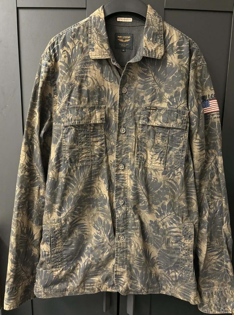 PME Legend jas met bladerenprint, Ophalen of Verzenden, Zo goed als nieuw, Maat 56/58 (XL)