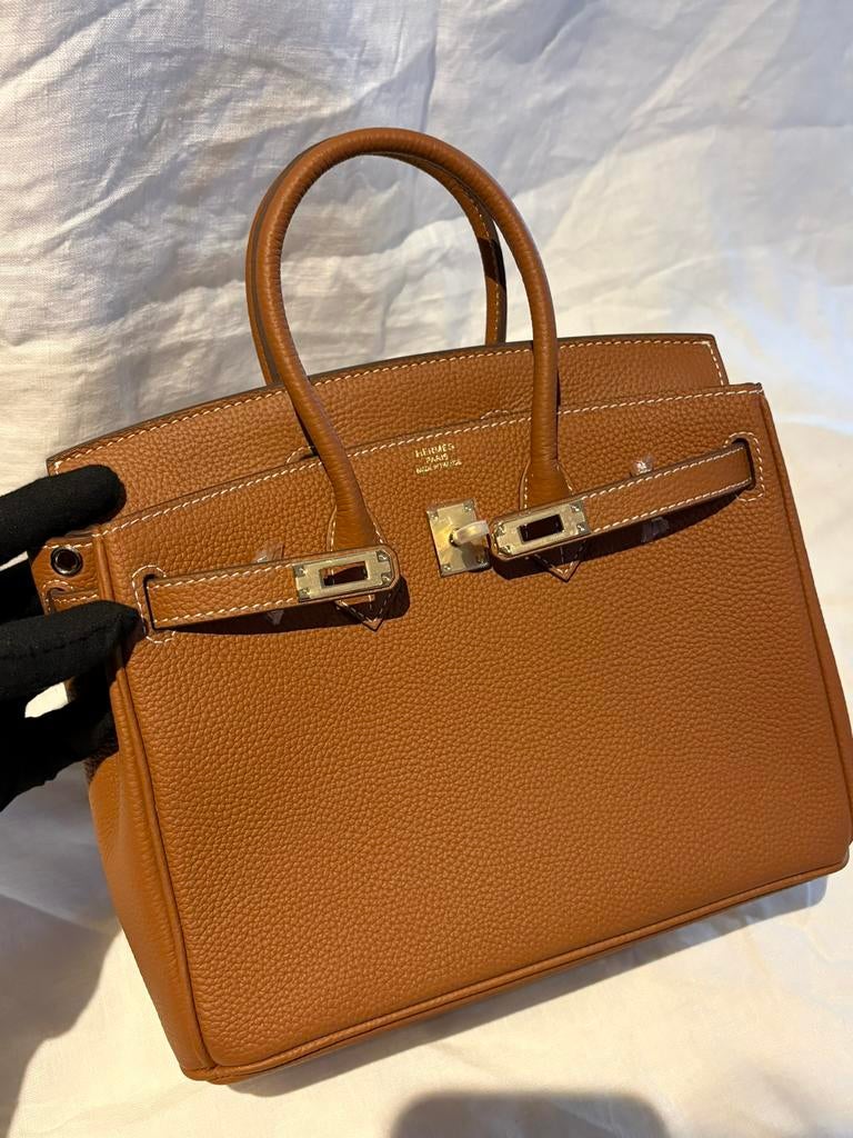 Hermès Birkin, Ophalen of Verzenden, Zo goed als nieuw, Bruin, Handtas