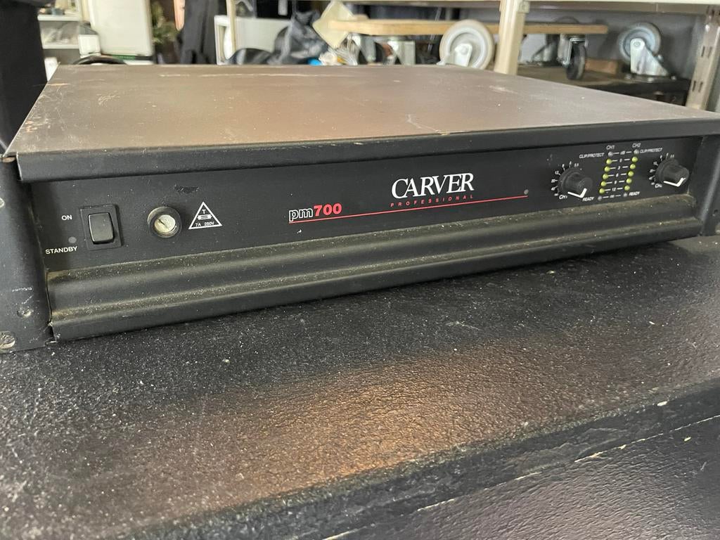 CARVER PM 700 Professionele Versterker - 2HE, 19 inch, Overige systemen, Zo goed als nieuw, 120 watt of meer, Ophalen