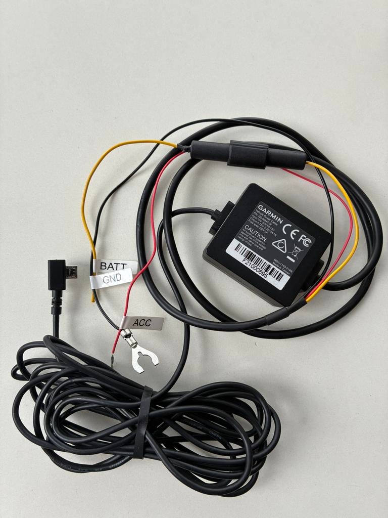 Garmin dashcam hardwire kit, Auto diversen, Dashcams, Ophalen of Verzenden, Zo goed als nieuw