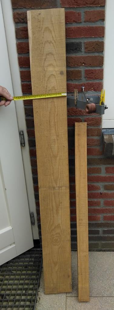 Eiken balk en paal 6,5 cm dik, Ophalen, Eiken, 50 mm of meer, Balk
