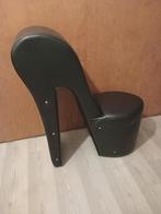 Naaldhak kruk stoel, Ophalen, Gebruikt, Zwart, Eén