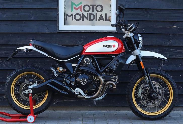 DUCATI SCRAMBLER DESERT SLED (bj 2017), Motoren, Motoren | Ducati, Bedrijf, Overig, 2 cilinders, Motorrijbewijs A