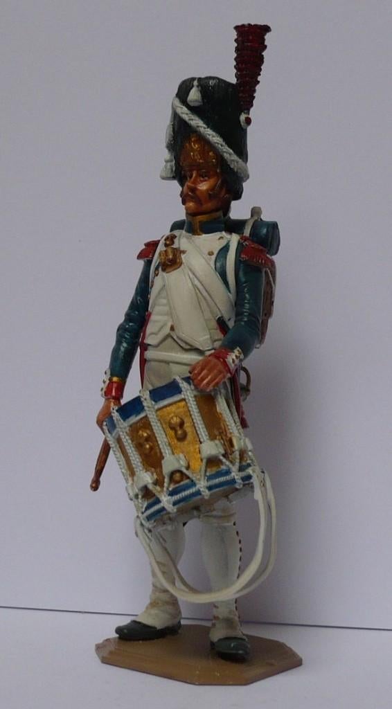 tinnen figuur ‘Tambour Grenadier de la Garde 1810 – 1814’, Hobby en Vrije tijd, Modelbouw | Figuren en Diorama's, Ophalen of Verzenden