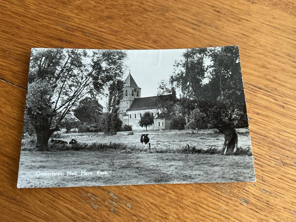 L91 Oosterbeek kerk vouwen, Ophalen of Verzenden, Gelderland