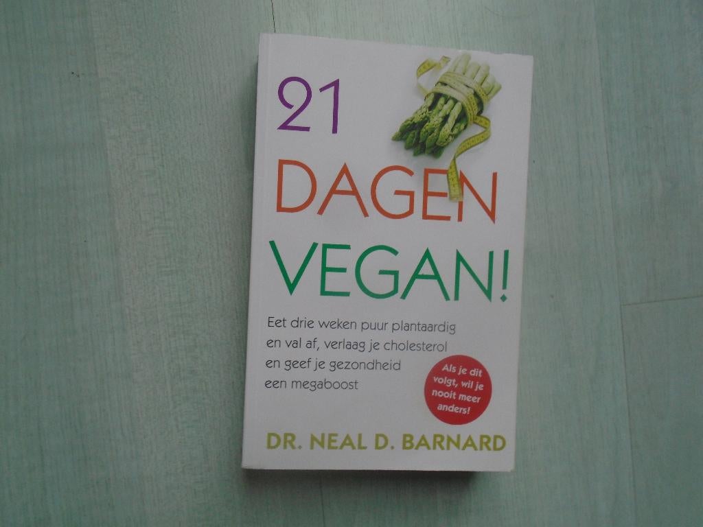 21 dagen vegan, dr neal, Boeken, Ophalen of Verzenden, Zo goed als nieuw, Dr. neal