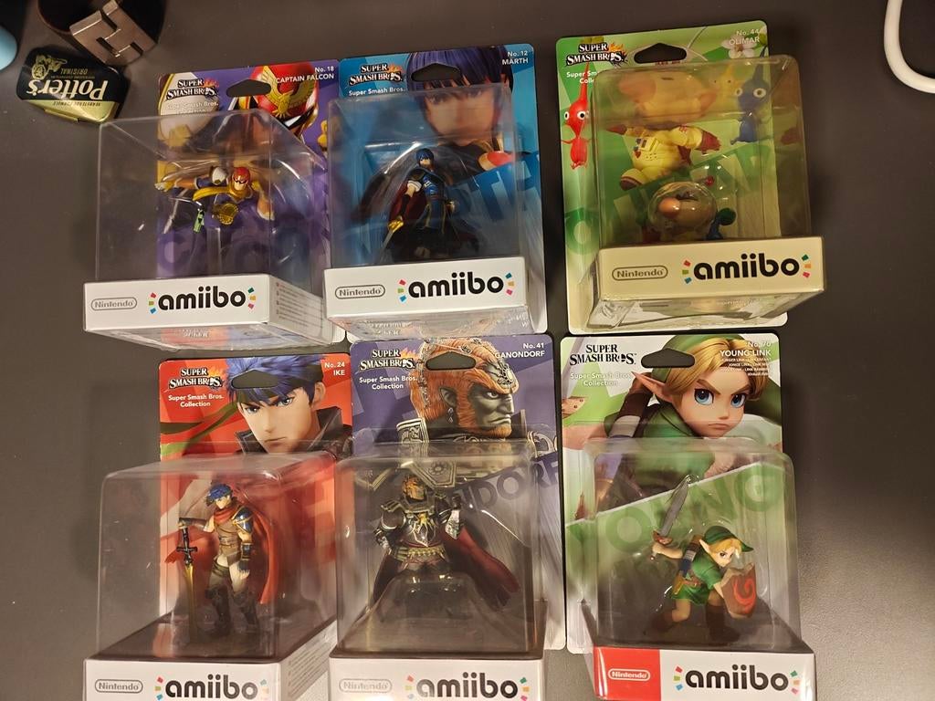 Amiibo figuren in verpakking, Verzamelen, Poppetjes en Figuurtjes, Ophalen of Verzenden